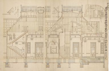 東京天文臺本館新築圖2